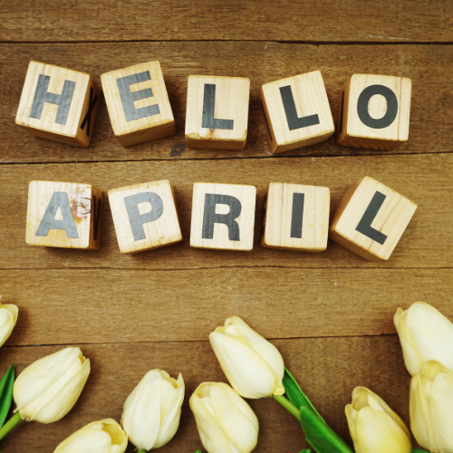 Hello April!!! 41. Embrace it Momma!